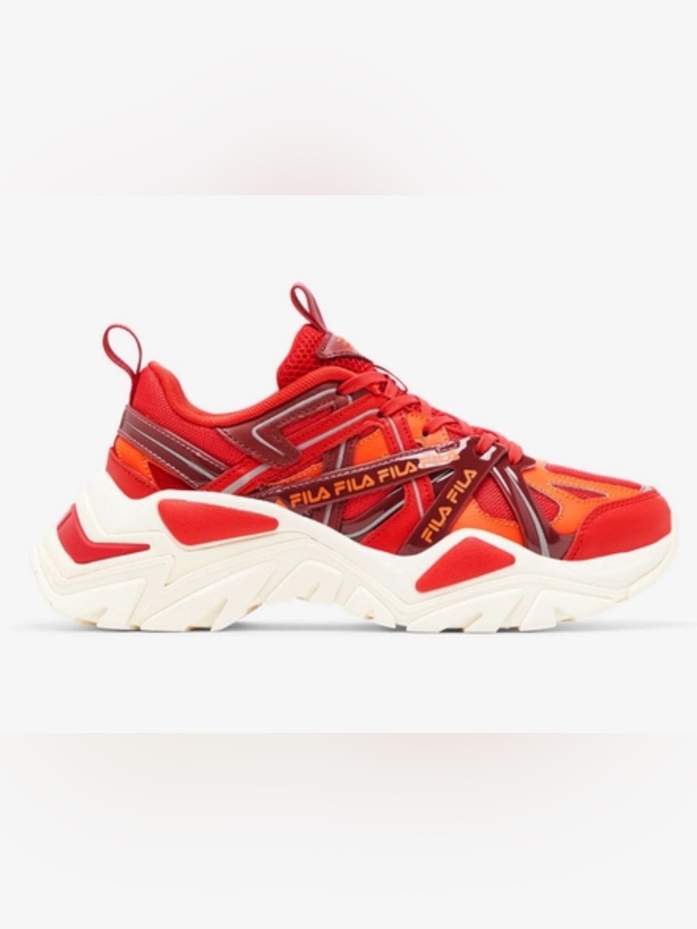 FILA NWOT ELECTROVE 2 FILA RED / FIESTA / GARDENIA Women’s 8